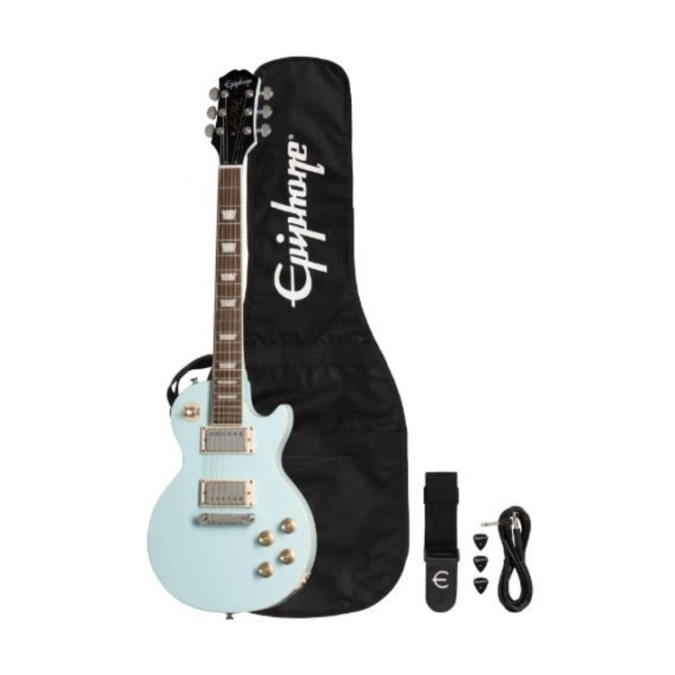 Epiphone Epiphone Power Players Les Paul in Ice Blue w/Gig Bag, Cable, & Picks