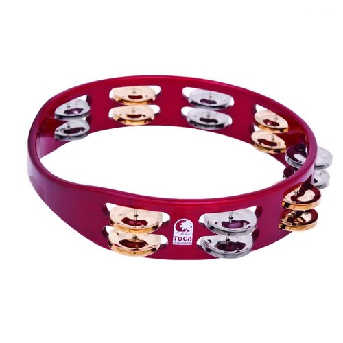 Toca Toca ColorSound 10" Tambourine - Red Toca Toca ColorSound 10" Tambourine - Red
