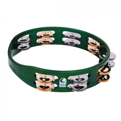 Toca Toca ColorSound 10" Tambourine - Green Toca Toca ColorSound 10" Tambourine - Green