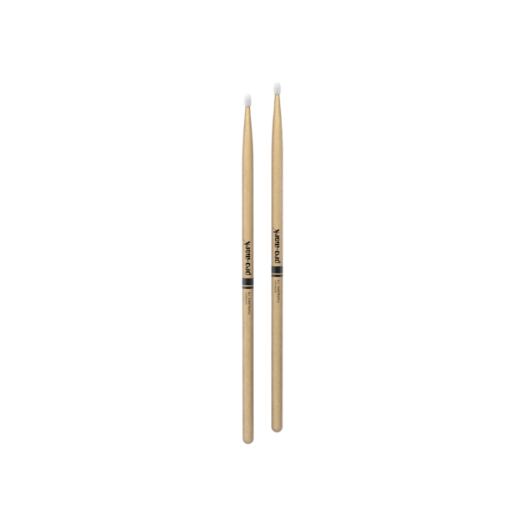 Promark ProMark Classic Forward 7A Hickory Drumstick, Oval Nylon Tip