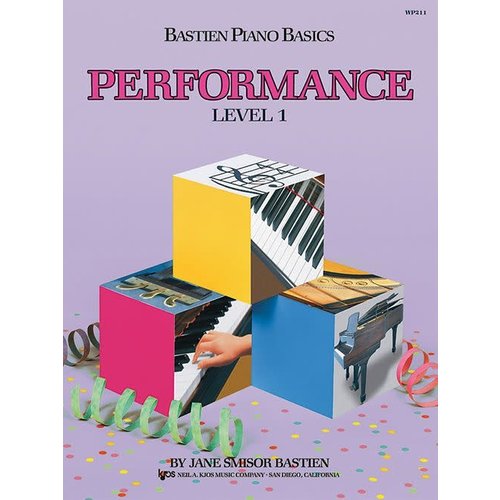 Kjos Bastien Piano Basics: Performance - Level 1