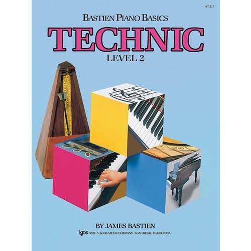 Kjos Bastien Piano Basics: Technic - Level 2