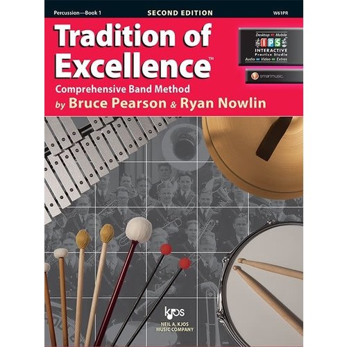 Kjos Tradition of Excellence Book 1 - Percussion Kjos Tradition of Excellence Book 1 - Percussion