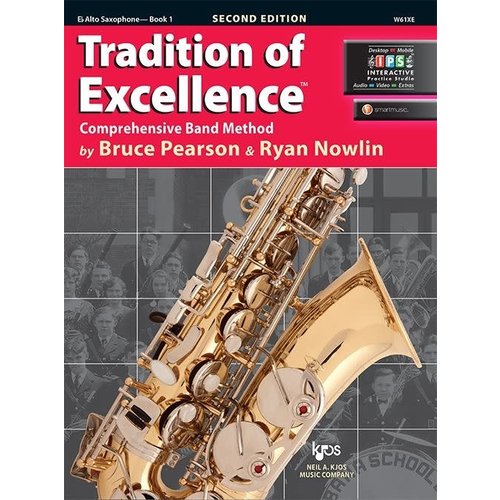 Kjos Tradition of Excellence Book 1 - Eb Alto Sax