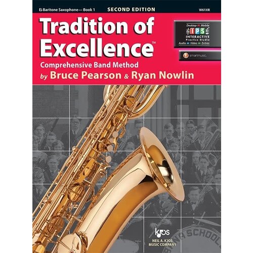 Kjos Tradition of Excellence Book 1 - Eb Bari Sax Kjos Tradition of Excellence Book 1 - Eb Bari Sax