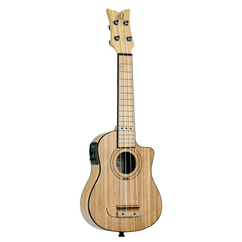 Ortega Ortega Bamboo Series Soprano Ukulele w/Bag