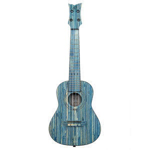 Ortega Ortega Bamboo Series Stonewashed Concert Ukulele w/Bag