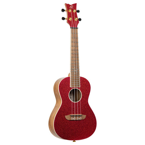 Ortega Ortega Element Series Metallic Red Concert Ukulele w/Bag Ortega Ortega Element Series Metallic Red Concert Ukulele w/Bag