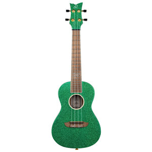 Ortega Ortega Element Series Metallic Green Concert Ukulele w/Bag