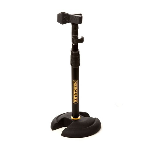 Hercules Hercules Low-Profile H-Shaped Base Microphone Stand w/EZ Microphone Clip