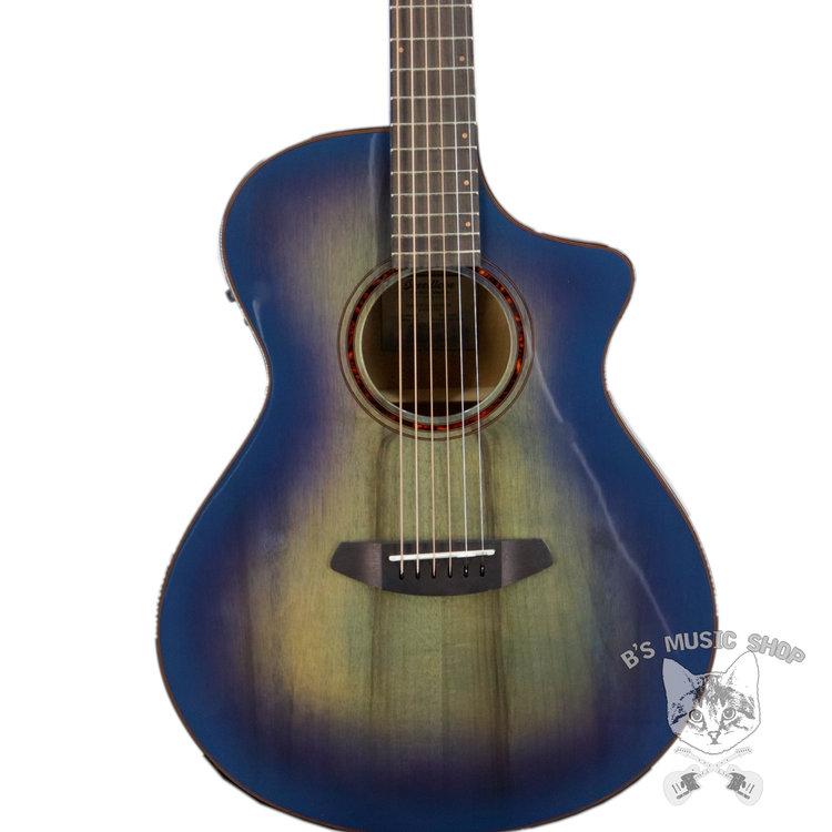 Breedlove Breedlove Pursuit Exotic S Concert Blue Eyes CE Myrtlewood-Myrtlewood