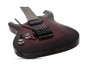 Schecter Schecter Omen Elite-6 FR LH in Black Cherry Burst