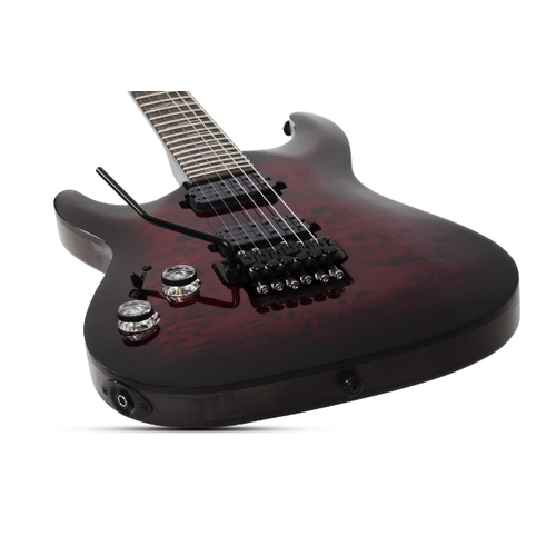 Schecter Schecter Omen Elite-6 FR LH in Black Cherry Burst