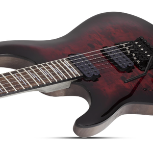 Schecter Schecter Omen Elite-6 FR LH in Black Cherry Burst