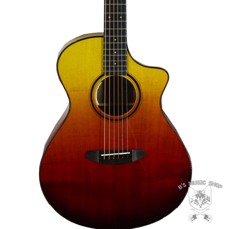 Breedlove Breedlove Oregon Concert Tequila Sunrise CE Myrtlewood-Myrtlewood LTD