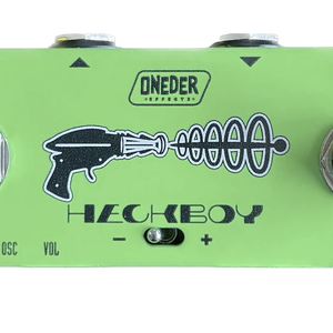 Oneder Effects Oneder Heckboy Fuzz and Oscillation Device in Neon Green
