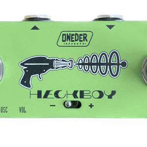 Oneder Heckboy Fuzz and Oscillation Device in Neon Green