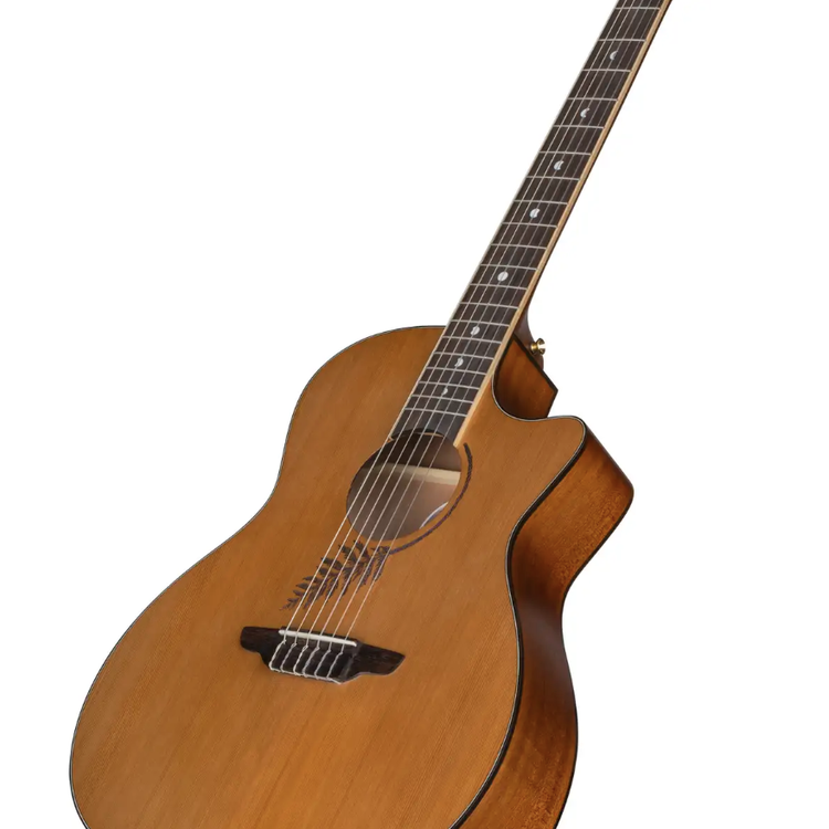 Luna Guitars Luna Woodland Cedar Nylon Acoustic/Electric