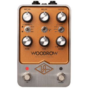 Universal Audio Universal Audio UA-WOODROW-U - UAFX Woodrow '55 Instrument Amplifier Emulation pedal with Bluetooth