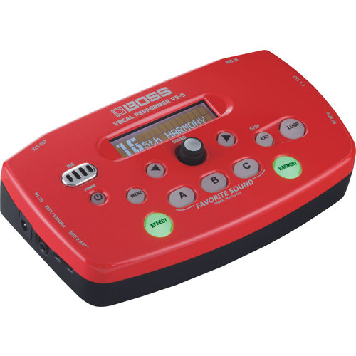 Boss BOSS VE-5 Vocal Performer - Red