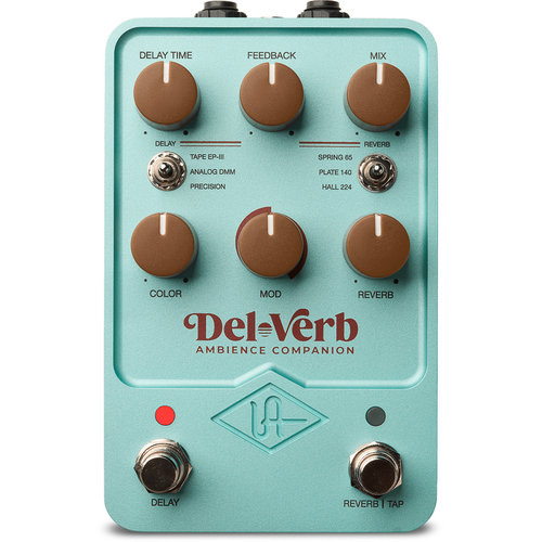 Universal Audio Del-Verb Ambience Companion Pedal Universal Audio Del-Verb Ambience Companion Pedal