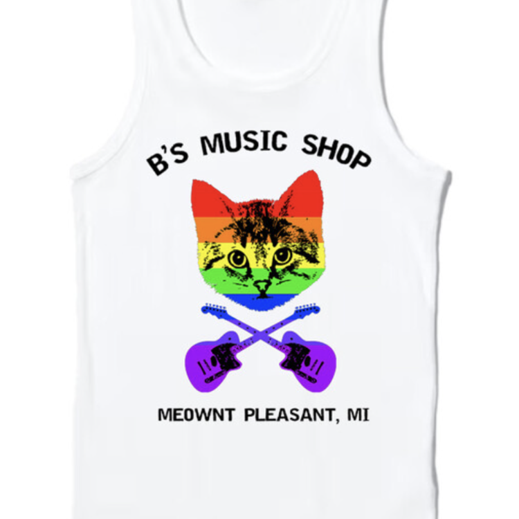 B's Music Shop Pride Tank