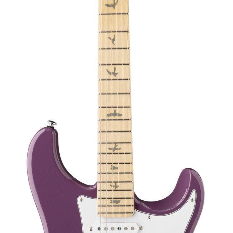 PRS SE Silver Sky Maple Board -7J - Summit Purple w/Gig Bag