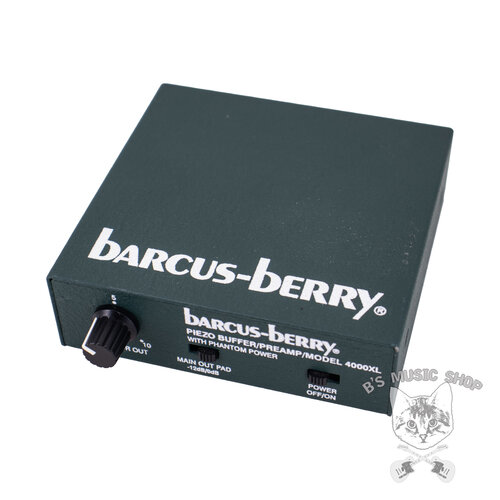 Used Barcus-Berry 4000XL Piezo Buffer/Preamp Used Barcus-Berry 4000XL Piezo Buffer/Preamp