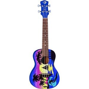 Luna Guitars Luna Kauwela Summer Concert Ukulele w/Gig Bag