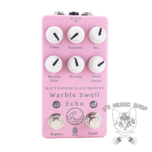 Mattoverse Electronics *DEMO* Mattoverse Warble Swell Echo - Laser Etched Pink