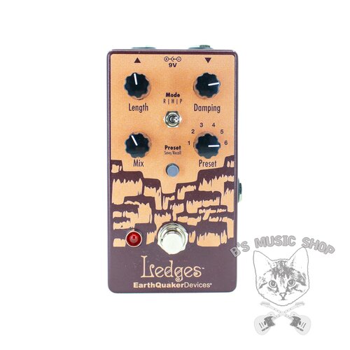 EarthQuaker Devices EQD EXCLUSIVE EarthQuaker Devices Ledges Tri-Dimensional Reverberation Machine EarthQuaker Devices EQD EXCLUSIVE EarthQuaker Devices Ledges Tri-Dimensional Reverberation Machine
