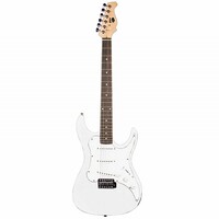 AXL Headliner Double Cutaway Electric Guitar in White