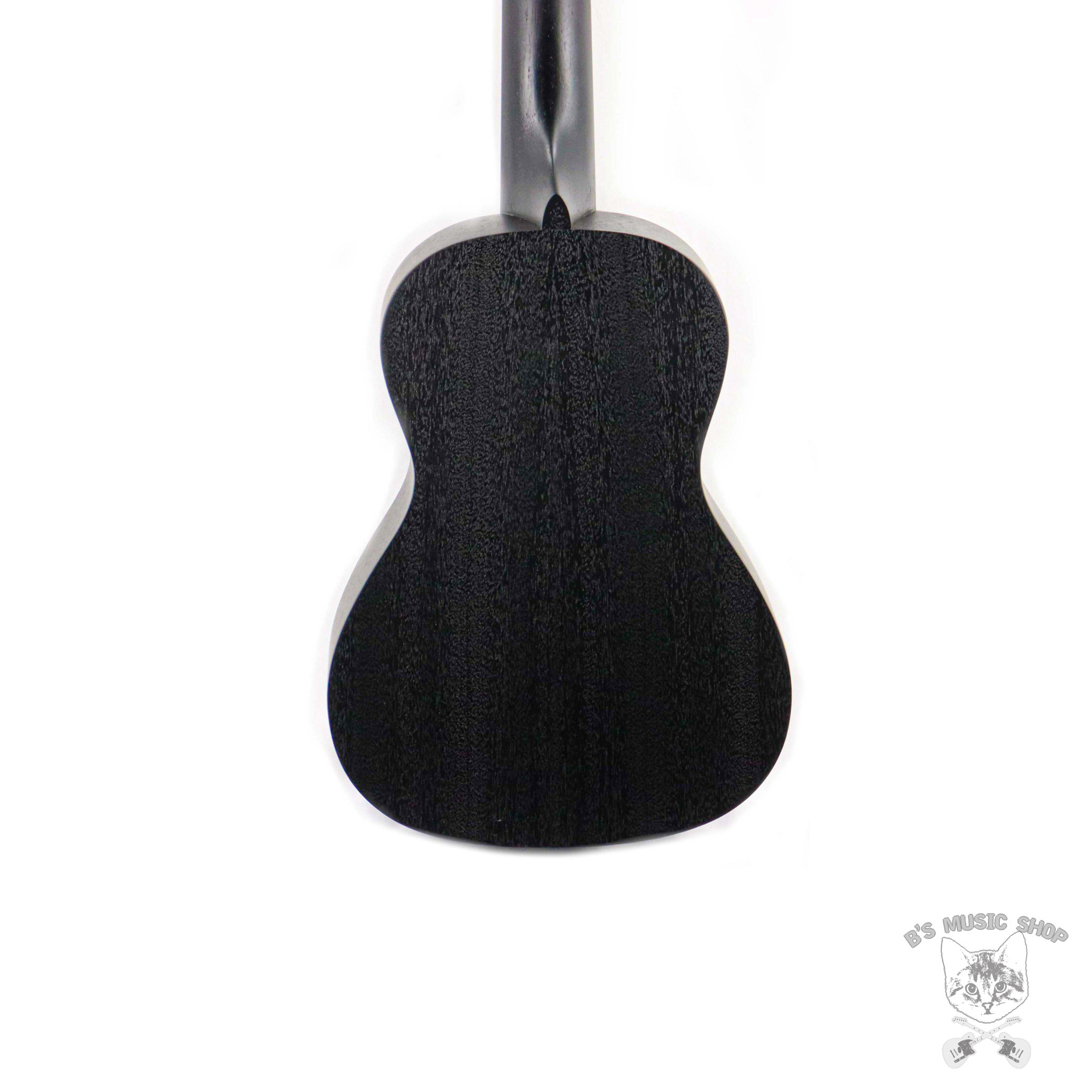 Luna Vintage Mahogany Concert Ukulele Black Satin B s Music Shop