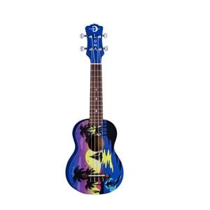 Luna Guitars Luna Kauwela Summer Soprano Ukulele w/Gig Bag