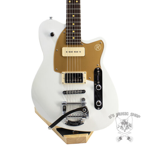 Reverend Reverend Double Agent OG 2023 Special Edition in Pearl White w/ Bigsby