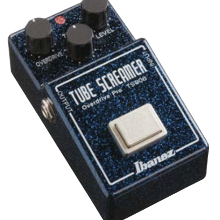 Ibanez Ibanez TS80845TH 45th Anniversary of The Original TUBE SCREAMER in  Custom Sapphire Sparkle Paint