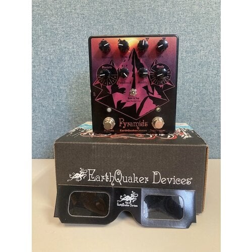 EarthQuaker Devices EarthQuaker Devices Pyramids Stereo Flanging Device Limited Edition Solar Eclipse