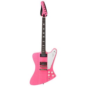 Kauer Kauer Banshee Deluxe - Neon Pink Sparkle w/ Gig Bag