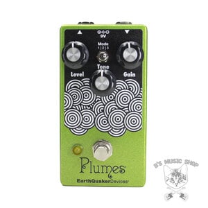 EarthQuaker Devices EarthQuaker Devices Plumes - B's Music Kitty Green Sparkle