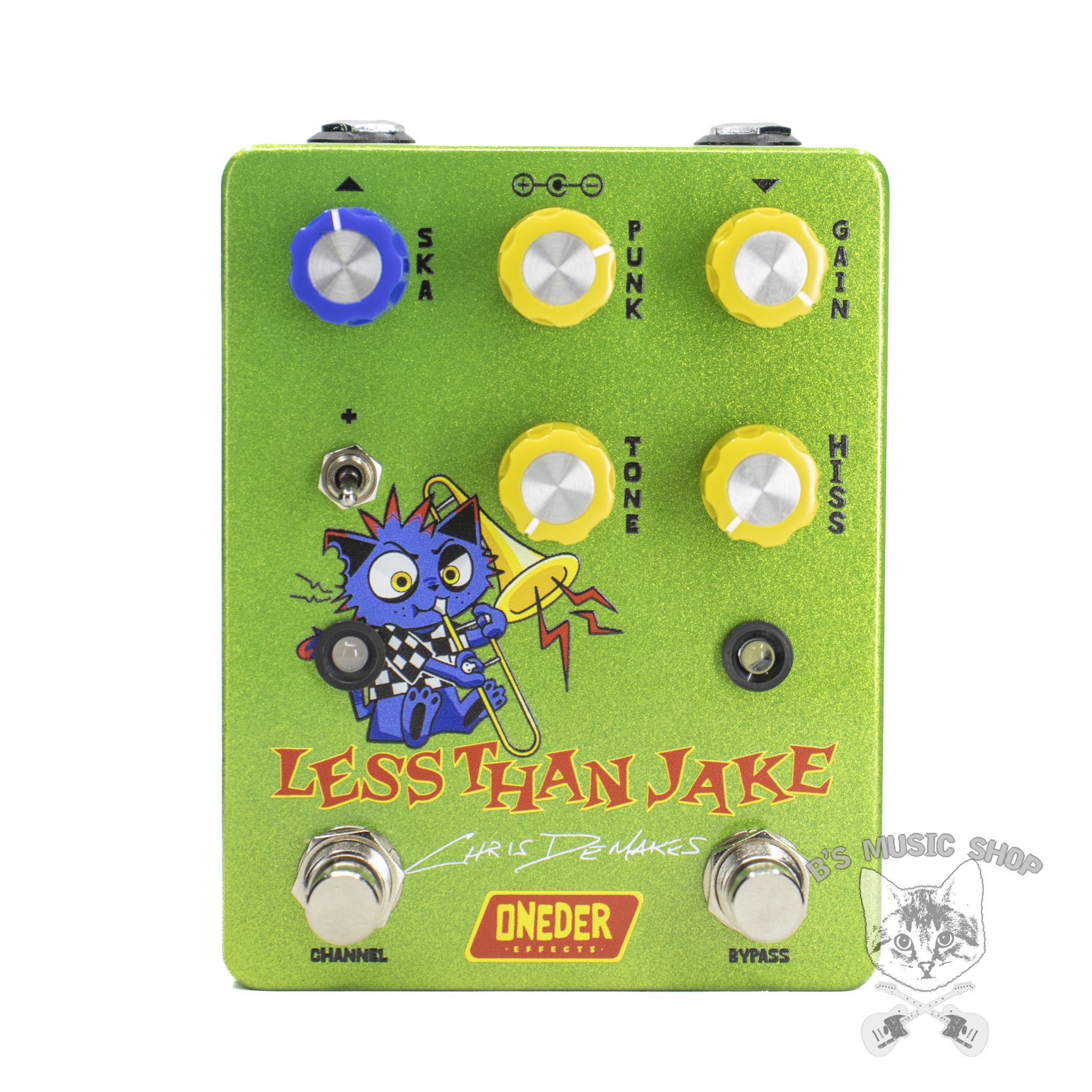 Oneder Less Than Jake B's Music Exclusive Signature Cat Pedal