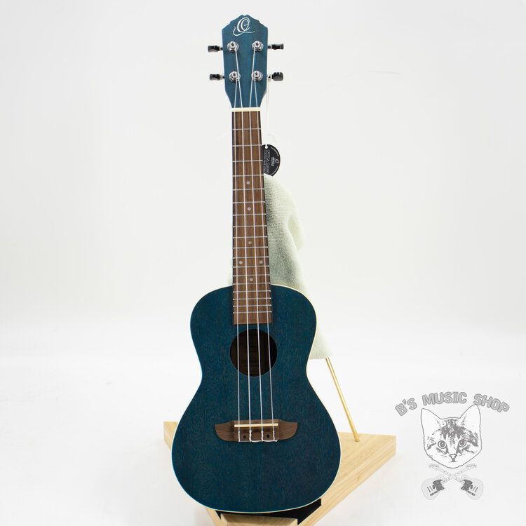 Ortega Used Ortega Earth Series Concert Ukulele in Ocean Blue