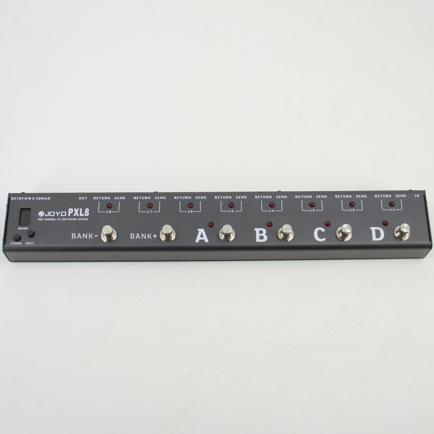 Used JOYO PXL8 Programmable Loop Switcher – Very Good