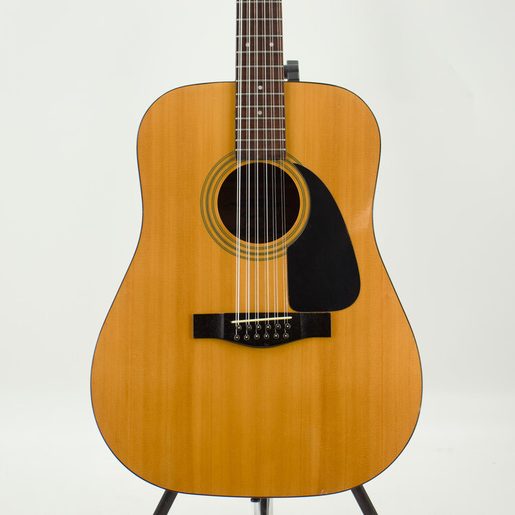 Used Fender Gemini II 12-String Natural Gloss Acoustic Guitar – Good Condition