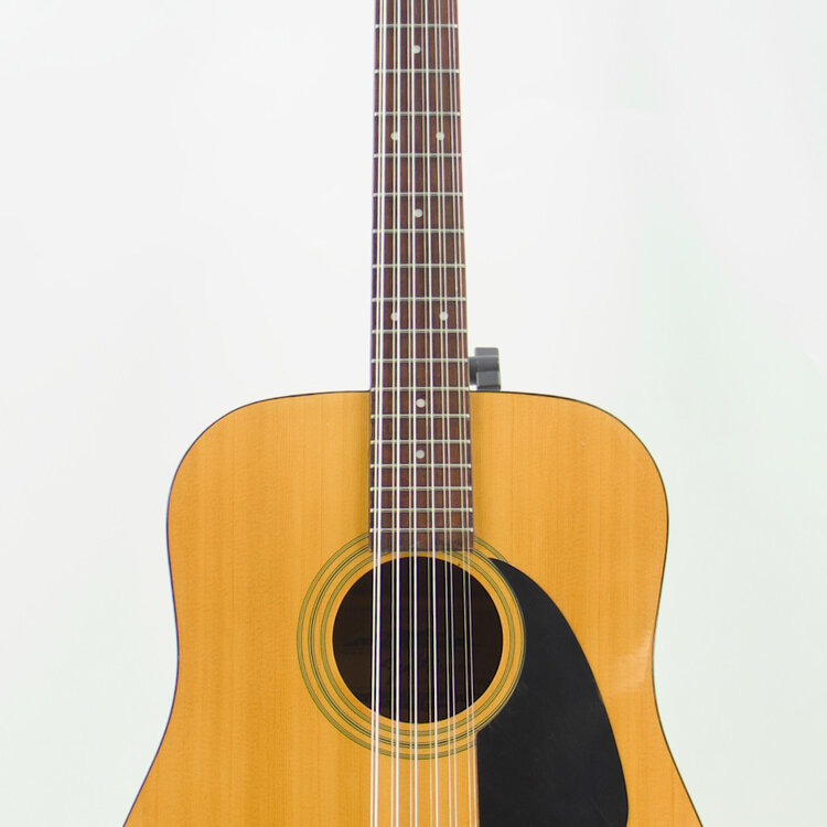 Used Fender Gemini II 12-String Natural Gloss Acoustic Guitar – Good Condition