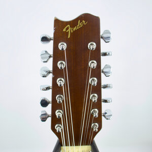 Used Fender Gemini II 12-String Natural Gloss Acoustic Guitar – Good Condition