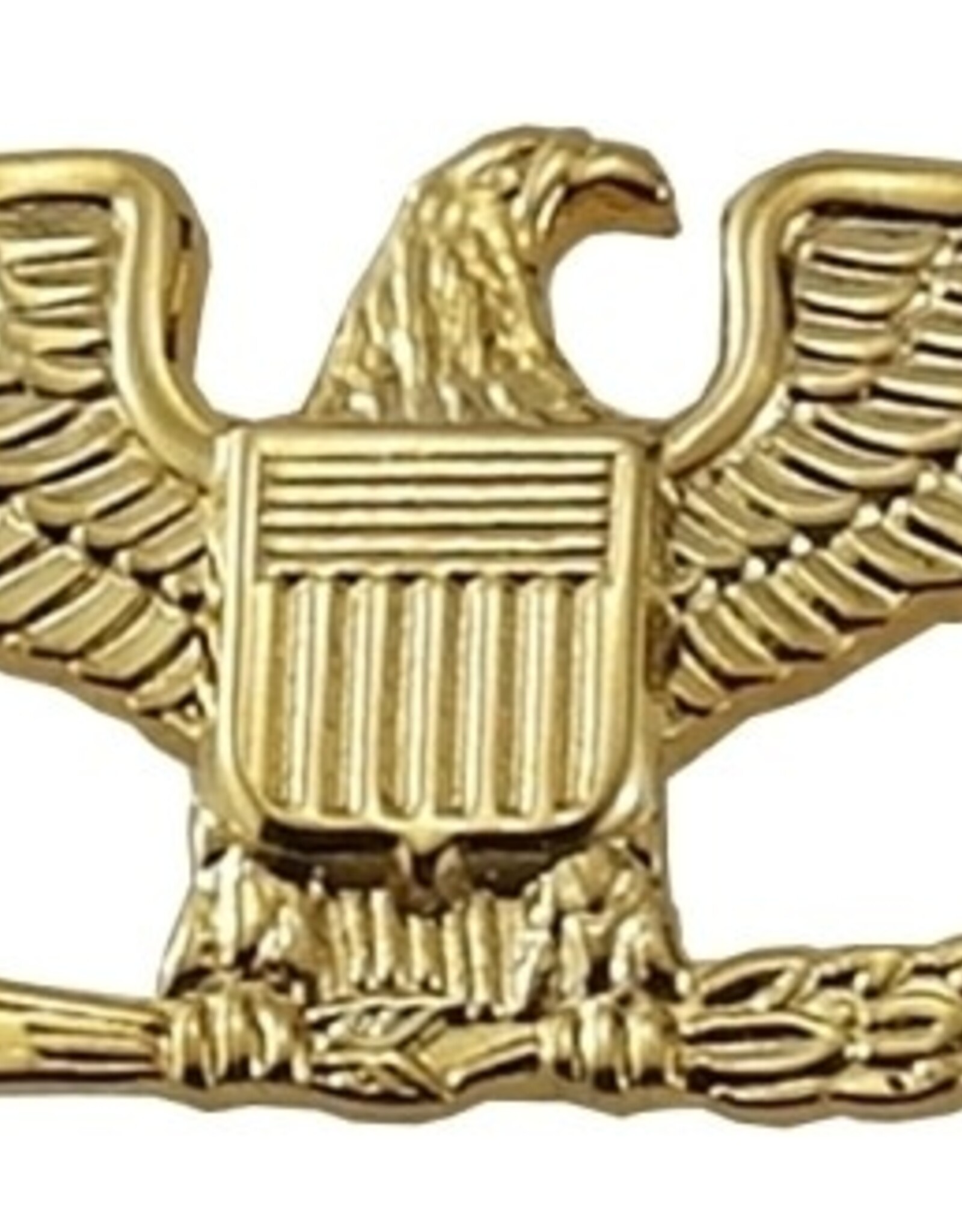 Hero's Pride 3/4" Gold Colonel Eagle Pair