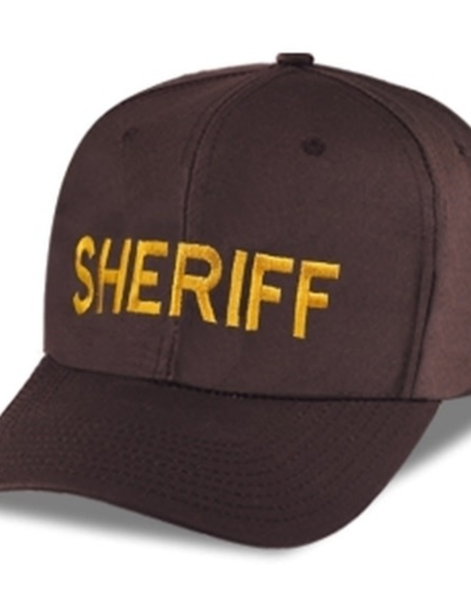 Hero's Pride Sheriff Hat - Brown & Gold