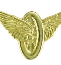 Hero's Pride Wheel with Wings - Gold