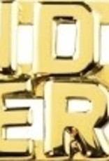 Hero's Pride Collar Brass - Under Sheriff - Gold