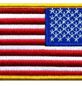 Hero's Pride U.S. Flag Iron-On Patch